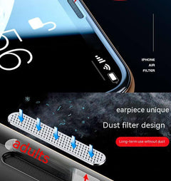 Privacy Tempered Film Dustproof Net Full-cover Screen Protector - Otaj Gifts