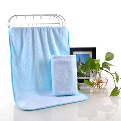 Hemming embossed microfiber towel - Otaj Gifts