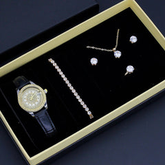 New Ladies Watch Good-looking Cross-border Valentine's Day Watch Jewelry Suit With Decoration - Otaj Gifts