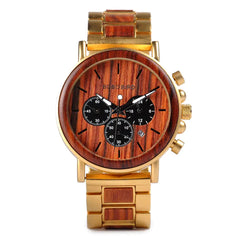 BOBO BIRD Wooden Men's Watch - Otaj Gifts