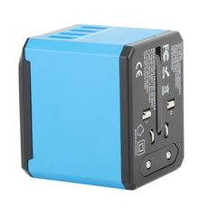 Universal Travel Adapter Worldwide Portable 4 USB Port International Wall Charger for Phone 100‑240V - Otaj Gifts
