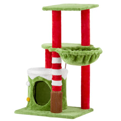 Cat House - Cat Hammock 2 Floor Platform - Cat Climbing Frame - Otaj Gifts