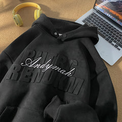 Suede Heavy Sweater American Retro Design - Otaj Gifts