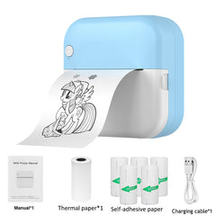 Student Mini Thermal Label Printer - Otaj Gifts
