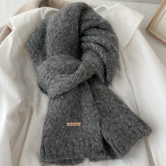 Wool Blended Korean Style Fashionable Student High-grade Knitted - Otaj Gifts