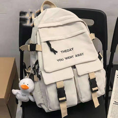 The New School Bag Korean Fashion Sweet Trend School Backpack - Otaj Gifts