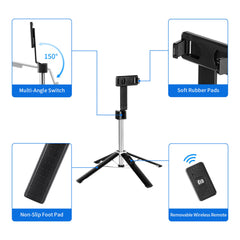 Selfie Stick Bluetooth Remote Phone Holder Tripod Stand For  Universal - Otaj Gifts