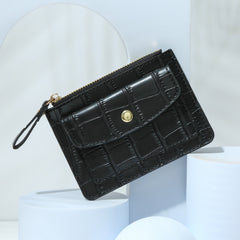 Multifunctional Zipper Coin Purse Multiple Card Slots - Otaj Gifts