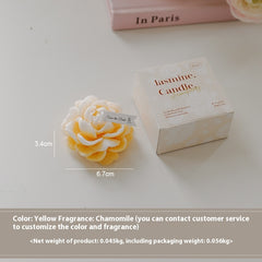 Flower Fragrance Hand Gift Aromatherapy Candle - Otaj Gifts