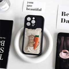 Cartoon Doll All-inclusive Sleeping Cat I Phone Case. - Otaj Gifts