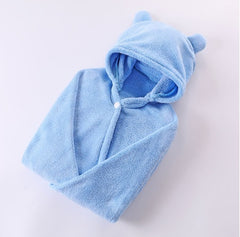 Cotton baby care hooded bath towel - Otaj Gifts
