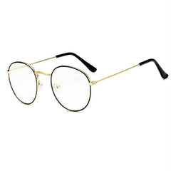 Woman Men Glasses Retro Round Glasses Frame - Otaj Gifts