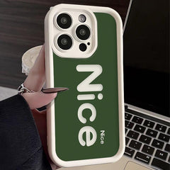 Nice Niche English Phone Case Simple - Otaj Gifts