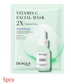 Collagen Face Mask Moisturizing Firming Face Sheet Mask Hyaluronic Acid Facial Masks Beauty Skin Care Gel Skin Care - Otaj Gifts