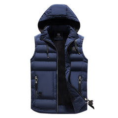 Men's Fashion Casual Men's Clothing Cotton Vest - Otaj Gifts
