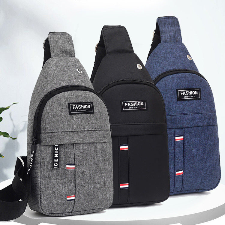 Men's Chest Bag Sports Messenger Crossbody Bag - Otaj Gifts