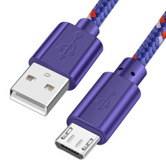 Woven nylon cloth data cable - Otaj Gifts