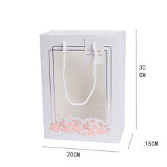 Creative Transparent Window Tote Bag Birthday Gift - Otaj Gifts