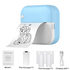 Student Mini Thermal Label Printer - Otaj Gifts