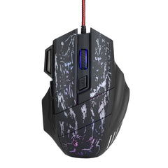 7 Buttons USB Wired Optical Game Gaming Mouse Light Computer Mouses For PC games - Otaj Gifts