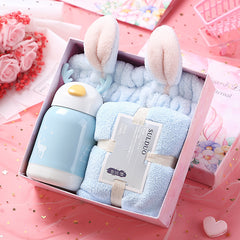 New Birthday Gift Girl Cup Towel Suit - Otaj Gifts