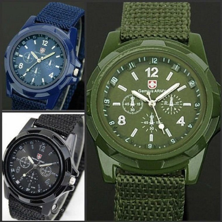 Nylon braided military watch - Otaj Gifts