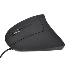 USB Wired Left Hand Vertical Mouse Ergonomic Gaming Mouse Wrist Healthy Mouse - Otaj Gifts