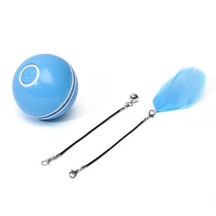 LED Laser Electronic Rolling Pet Funny Cat Toy Ball - Otaj Gifts