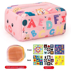 Children's Drawstring Paper Towel Box Toy Baby Fabric Drawstring - Otaj Gifts