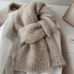 Wool Blended Korean Style Fashionable Student High-grade Knitted - Otaj Gifts