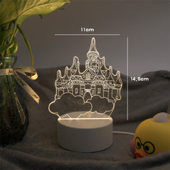 Creative small table lamp bedroom dormitory birthday gift - Otaj Gifts