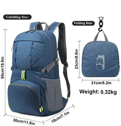 Light Portable Folding Backpack Travel Backpack - Otaj Gifts