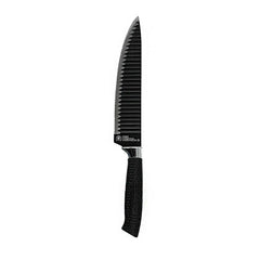 Set Of Knives 6 Pieces Stainless Steel Knife Set Black - Otaj Gifts
