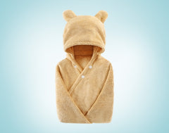 Cotton baby care hooded bath towel - Otaj Gifts