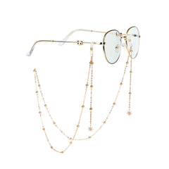 Letter Glasses Chain Fashion Star Butterfly Sun - Otaj Gifts