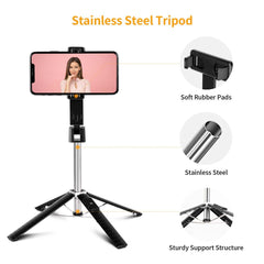 Selfie Stick Bluetooth Remote Phone Holder Tripod Stand For  Universal - Otaj Gifts