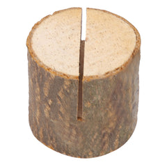 10Pcs Stump Shape Wedding Party Place Card Holder Stand Number Table Clip Card Holder - Otaj Gifts