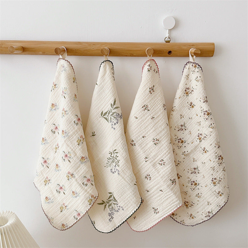 4 Class A Pure Cotton Gauze Baby Face Towel - Otaj Gifts