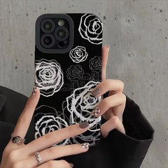 Premium Black And White Butterfly Phone Case - Otaj Gifts
