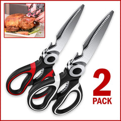 Kitchen Shears Scissors Heavy Duty Cooking Food Meat Chicken Utility - Otaj Gifts