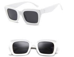 Men And Women Square Personality Retro Glasses Trend - Otaj Gifts