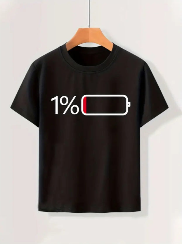 Boys' Trendy Graphic Tee - Comfy Stretch Fabric, Round Neck, Short Sleeve - Perfect For Summer Play & Casual Wear - Otaj Gifts