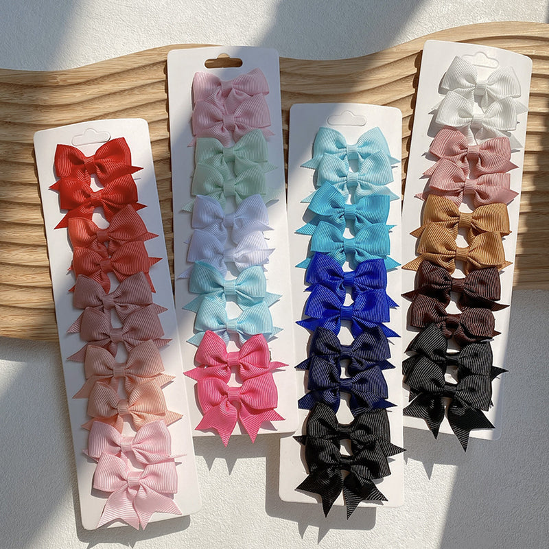 Babies' Headwear Hairpin Hair Ornaments Children's Bow Women's Accessories - Otaj Gifts
