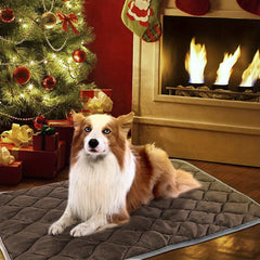 Cat Dog Non-Slip Mat, Extra Warm Thermal Pet Pad Self-Heating Cat Mat Warm Thermal Pet Pad Washable Dog Crate Pad Heat Dog Cat Bed Mat Blanket Non-Slip - Otaj Gifts