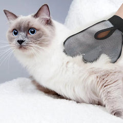 Cat Hair Removal Glove Pet Supplies Bath Massage Jerking Gloves Cat Dog Massage Bathing Cleaning Grooming Supplies Silicone Hair Sticking Removal Brush - Otaj Gifts