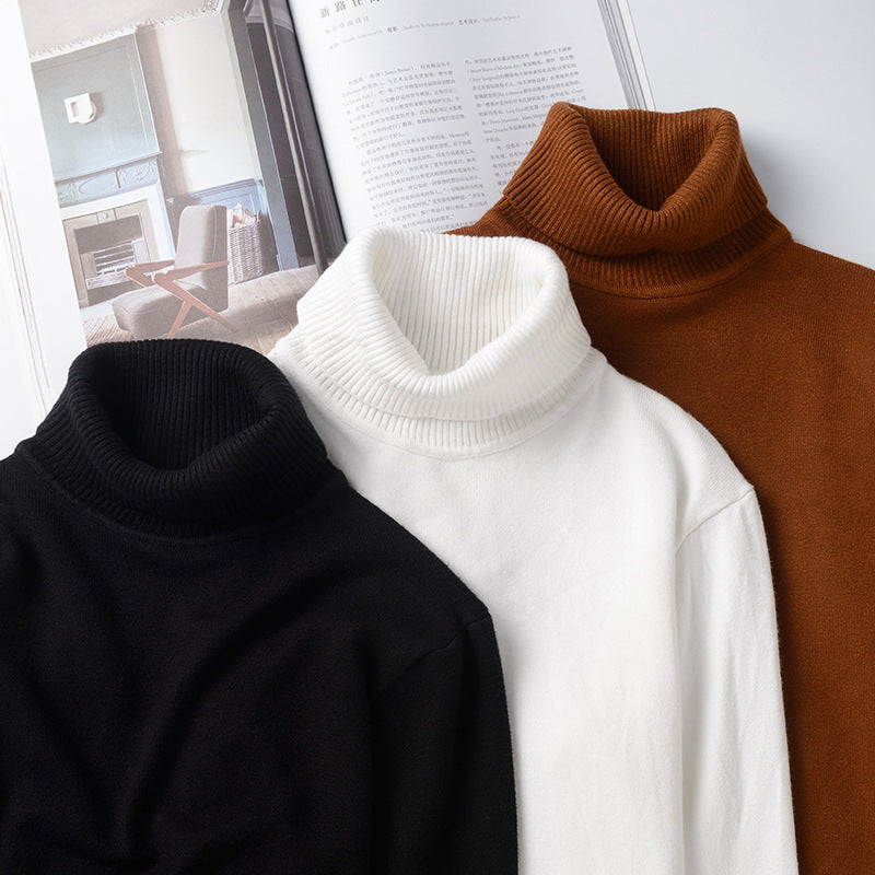 Men's Turtleneck Sweater Autumn And Winter - Otaj Gifts
