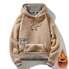 Thick Autumn And Winter Cashmere Hoodie Men - Otaj Gifts