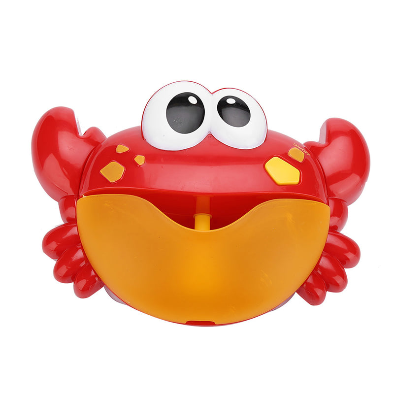 Automatic Cartoon Crab Shaped Bubble Maker 12 Baby Songs Kids Children Funny Bath Shower Toy - Otaj Gifts