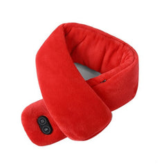 Women Men Soft Temperature Control Pain Relief Cervical Massage Shoulder Neck Wrap USB Heated Scarf Shawl Washable Winter Warm - Otaj Gifts