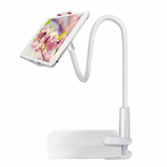 27 Inch Flexible Gooseneck Tablet & Phone Stand Cell Phone Holder with Adjustable Mount and 3 inch Screw-Type Clamp for Desk / Bed / Kitchen Compatible with 4 inch to 10.6 inch Phones/Tablets - Otaj Gifts